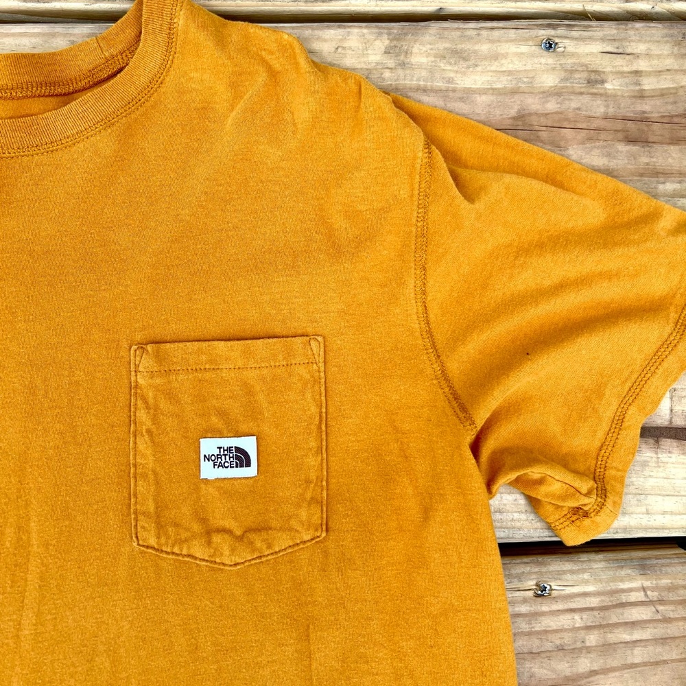 The North Face Men's Mustard Short Sleeve Tee